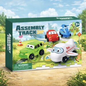 لعبة تركيب المسار مع العاب السياره -  Assembly Track Puzzle